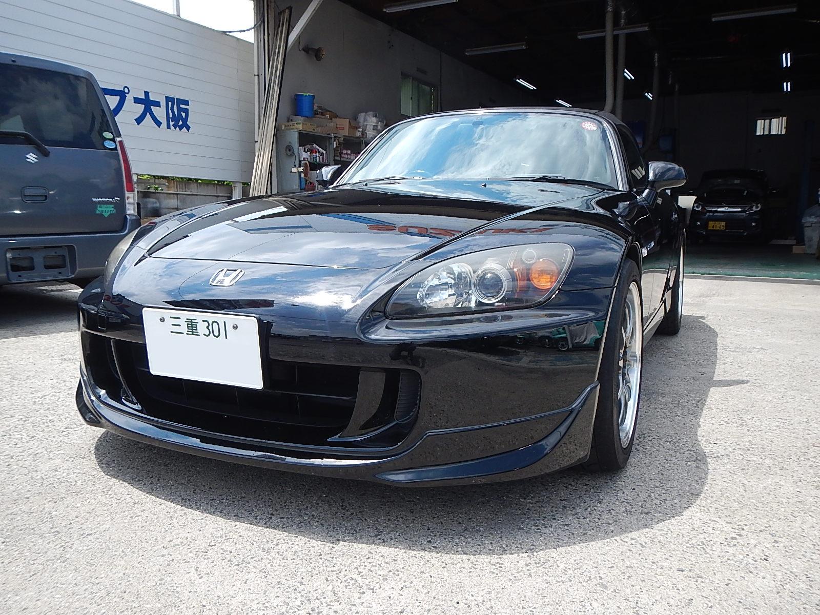 ｓ２０００ 幌交換 クロス生地 ブラック ブログ 愛車の総合病院 カートップ大阪