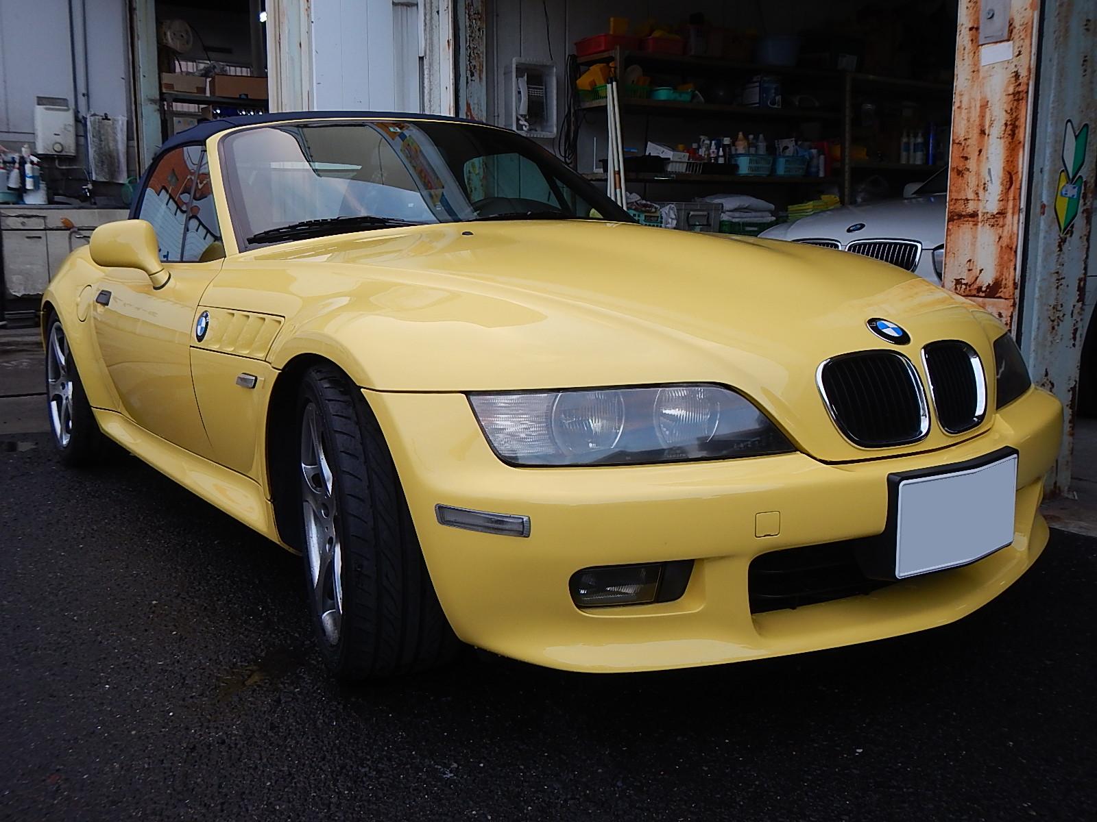 ＢＭＷ Ｚ３ 幌取付修理 | ブログ | 愛車の総合病院 カートップ大阪